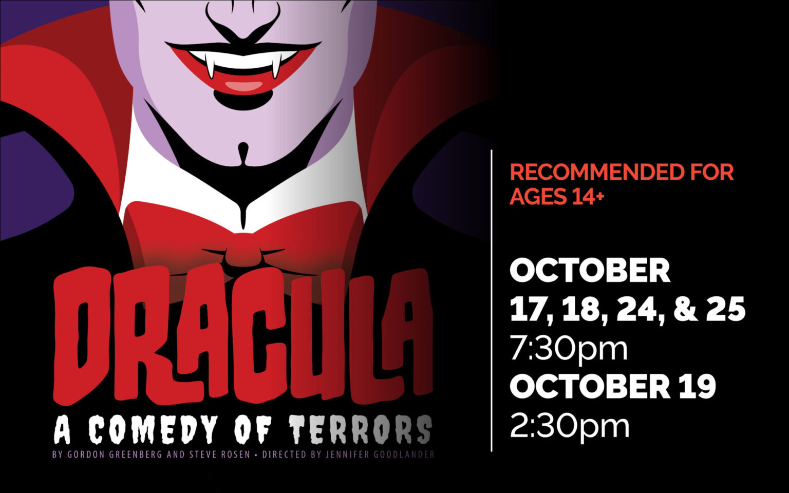 Dracula: A Comedy of Terrors [Live Theatre] - Brown County Playhouse